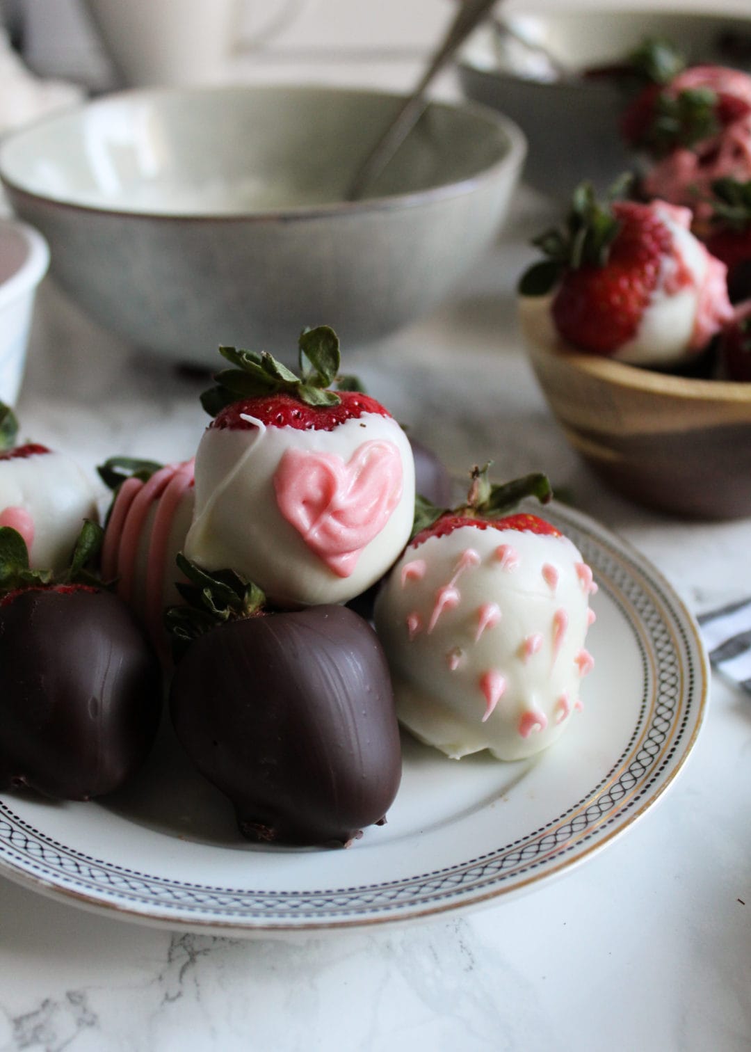 Chocolate Covered Strawberries for Valentine's Day Cooking Therapy