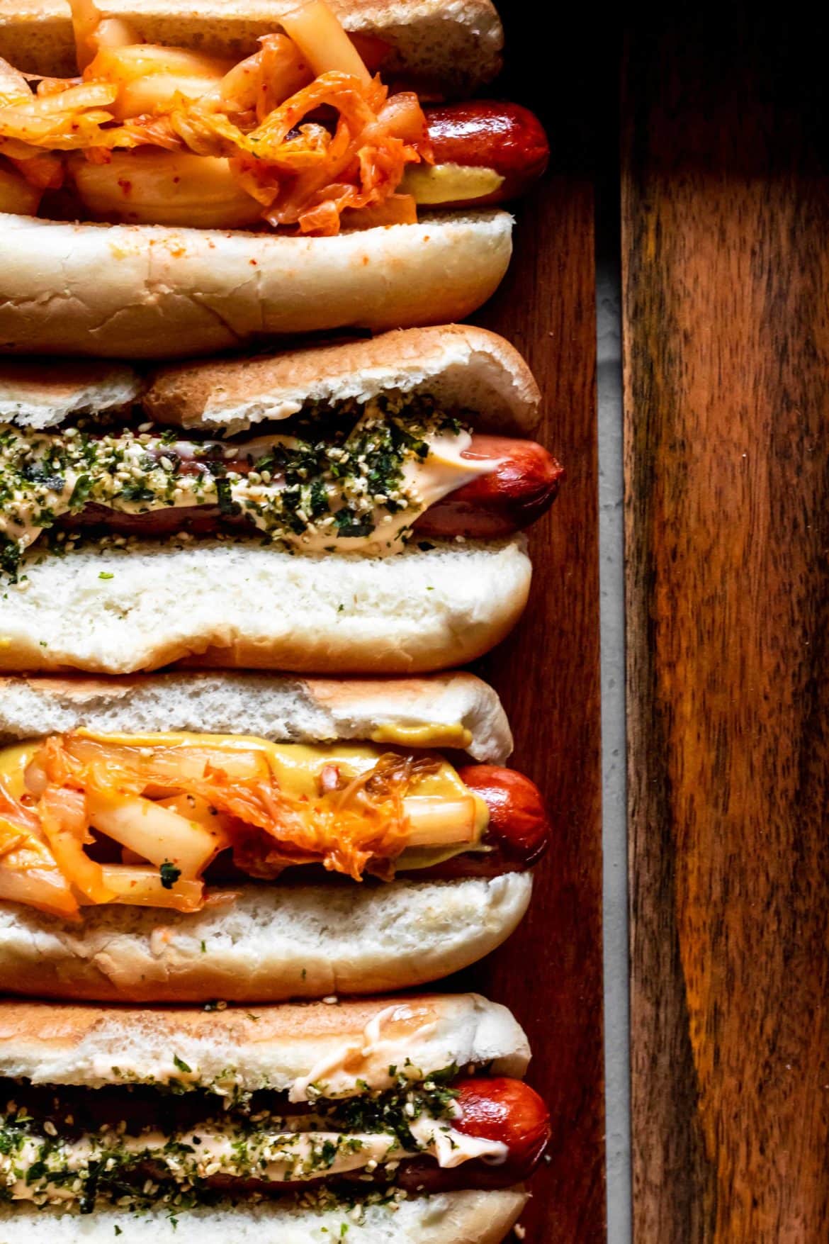 Asian Hot Dogs Dogs with an Asian Flair Cooking Therapy