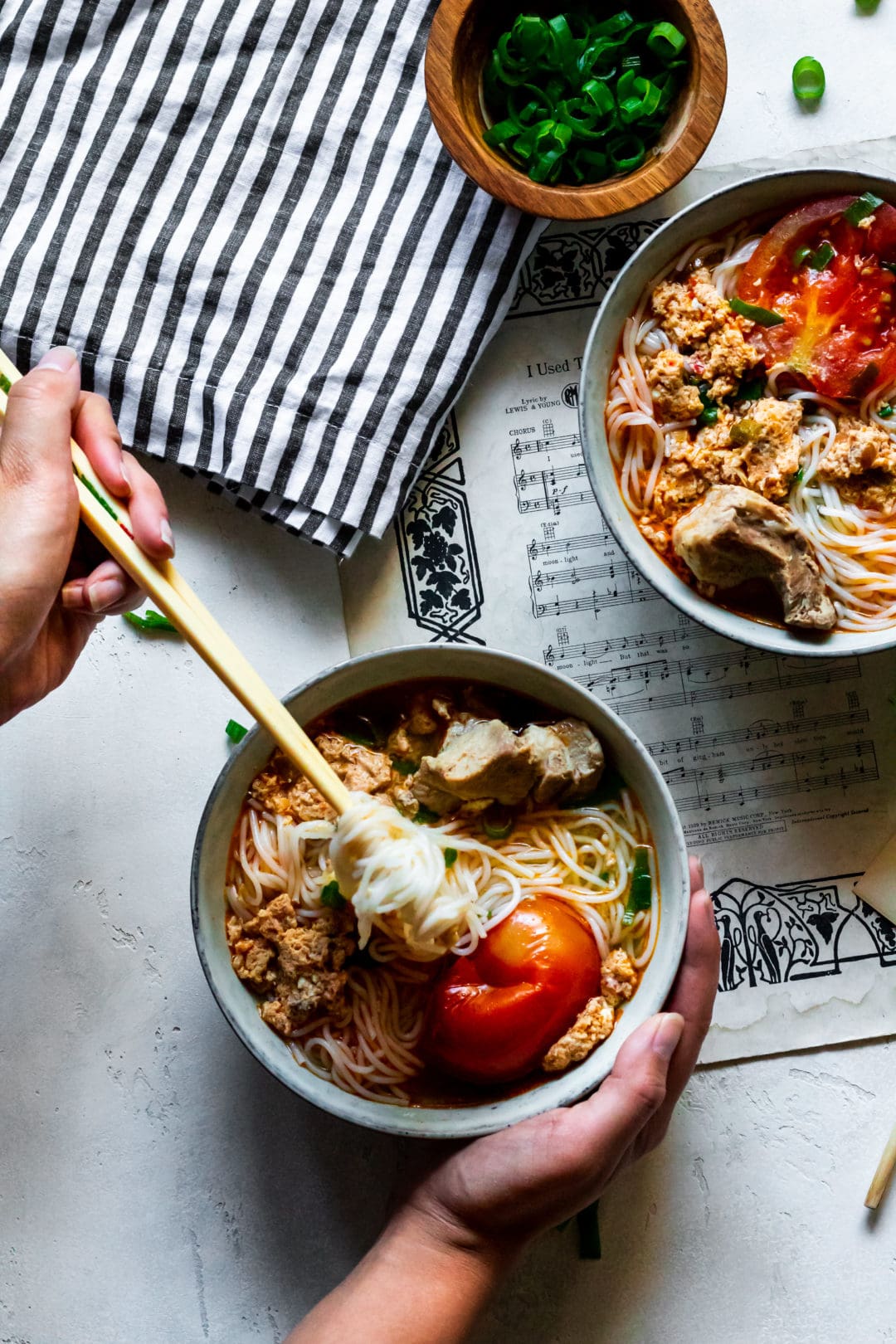 My Mom's Bun Rieu (Vietnamese Crab Noodle Soup) - Cooking Therapy