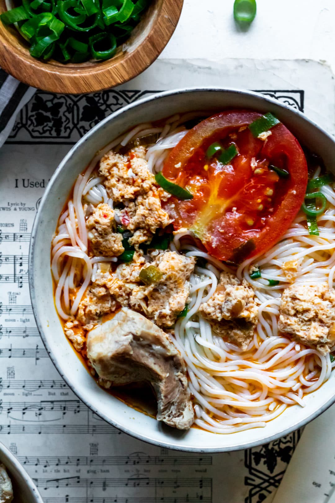 My Mom's Bun Rieu (Vietnamese Crab Noodle Soup) - Cooking Therapy