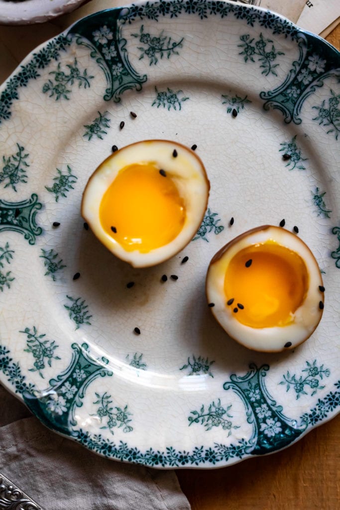 Ramen Egg (Soy Marinated Egg) Cooking Therapy