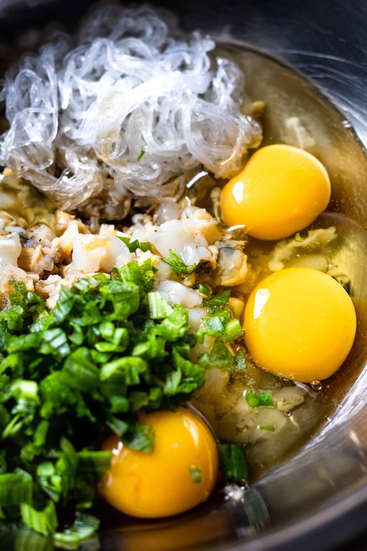 Vietnamese Seafood Omelette Cooking Therapy