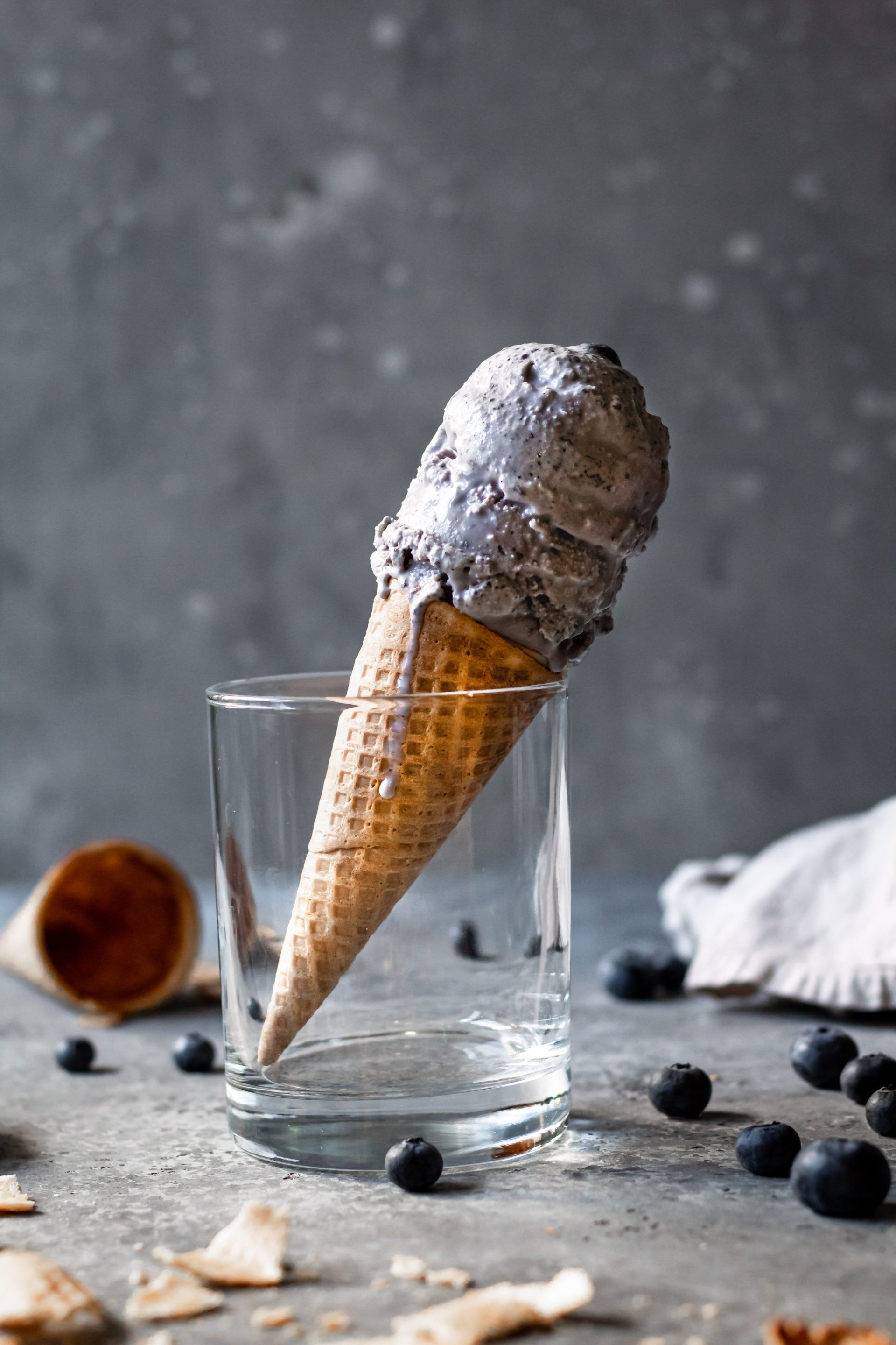 Blueberry Ice Cream Cooking Therapy