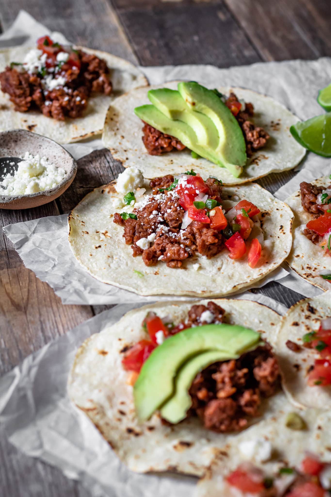 Vegetarian Ground Beef Tacos for Cinco de Mayo Cooking Therapy