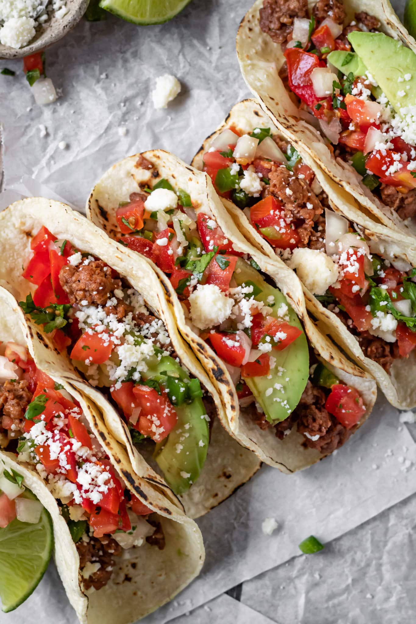 Vegetarian Ground Beef Tacos for Cinco de Mayo Cooking Therapy
