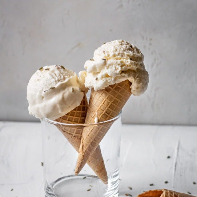 How to Make Lavender Ice Cream at Home Cooking Therapy