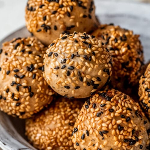 Chinese Sesame Balls Cooking Therapy