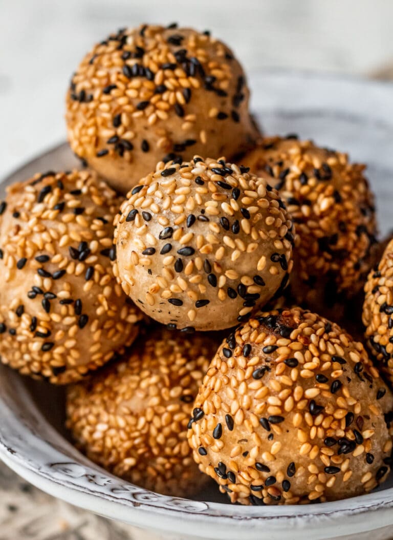 Chinese Sesame Balls Cooking Therapy