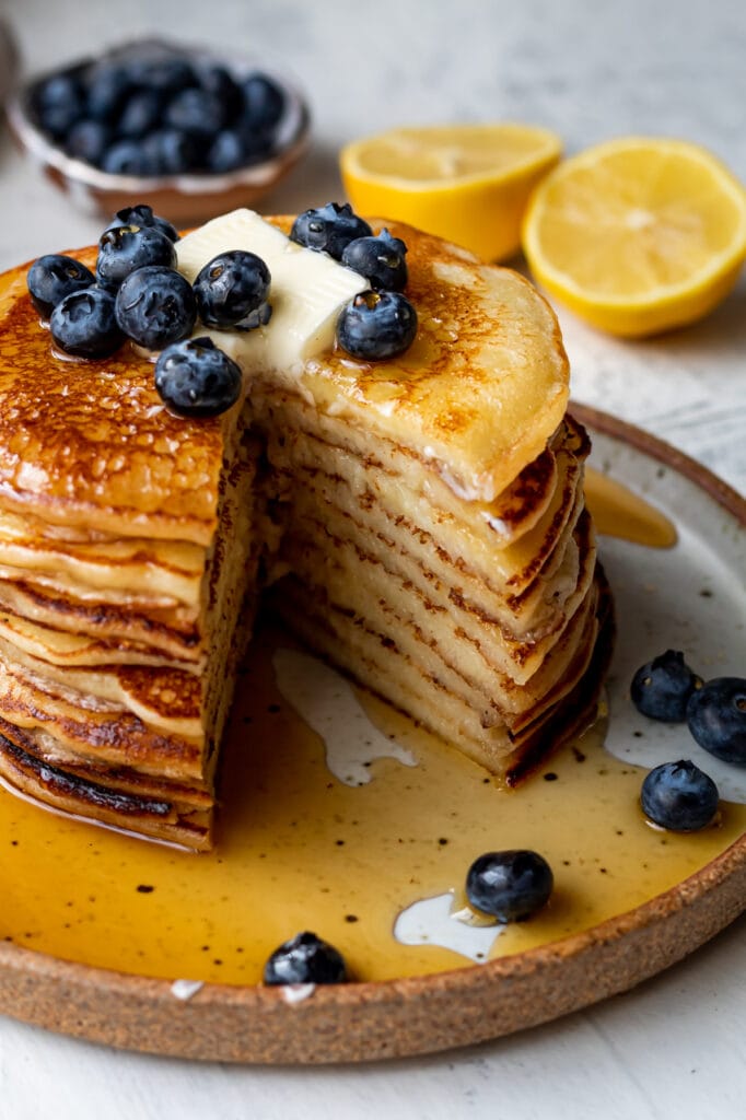 Lemon Ricotta Mochi Pancakes Cooking Therapy