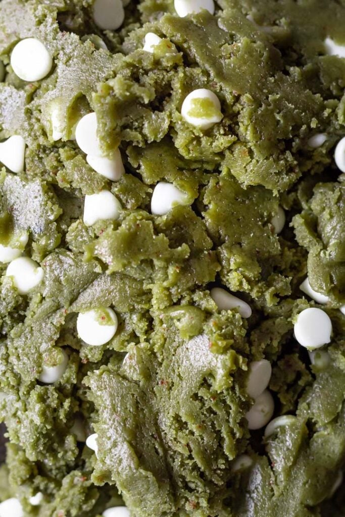 Brown Butter White Chocolate Matcha Cookies Cooking Therapy