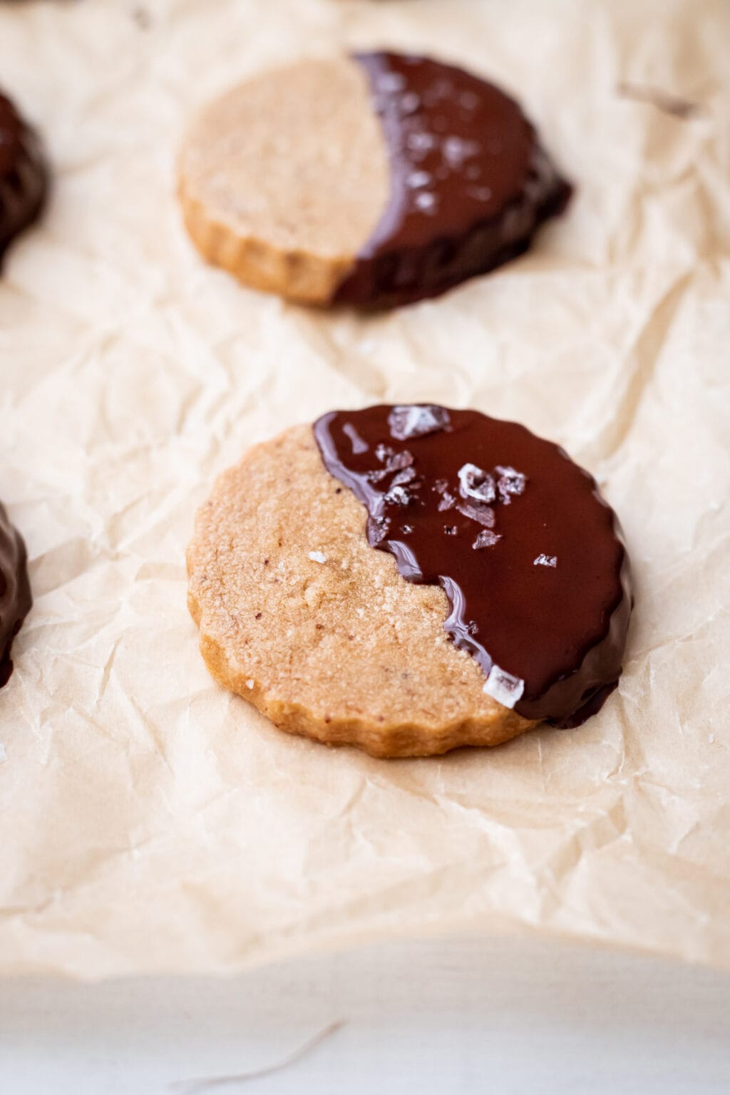 Espresso Shortbread Cookies Cooking Therapy