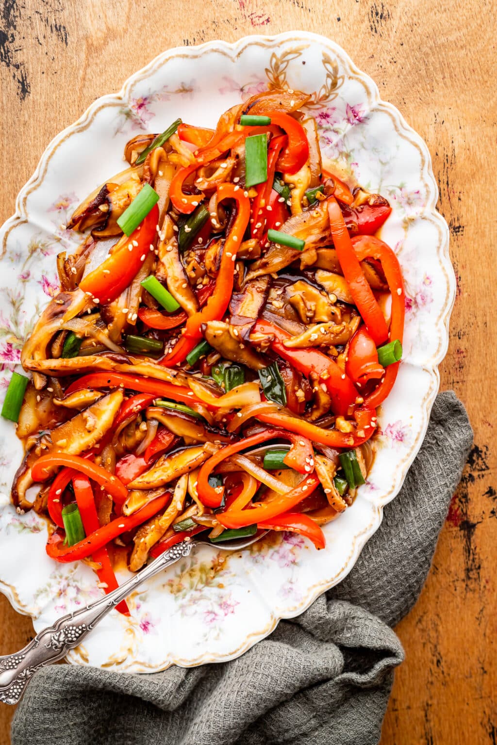 20Minute Mushroom Stir Fry Cooking Therapy