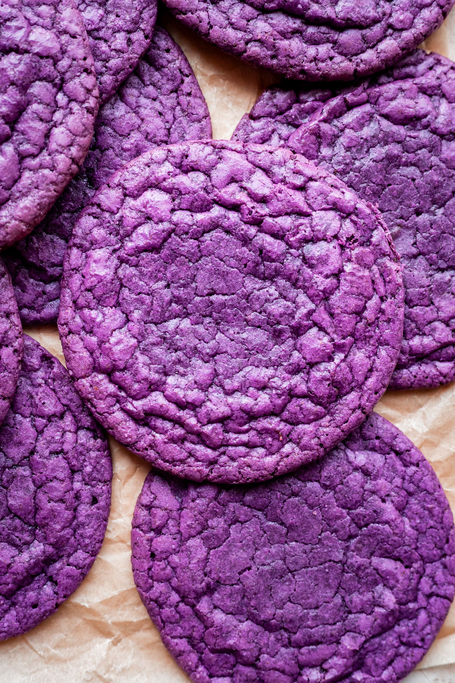 30-Minute Ube Brownie Cookies - Cooking Therapy