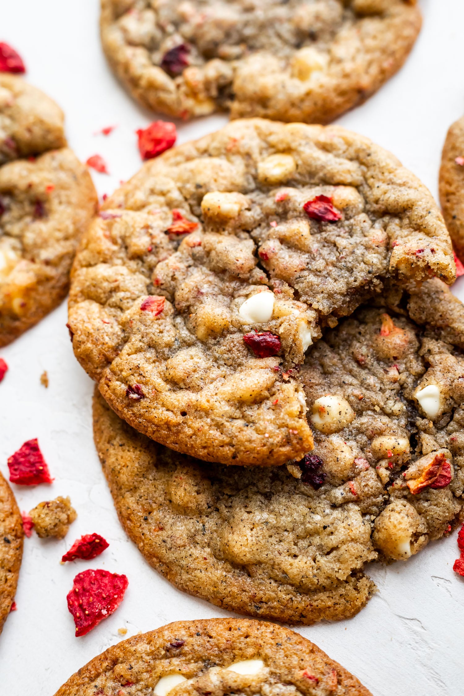Strawberry Milk Tea Cookies