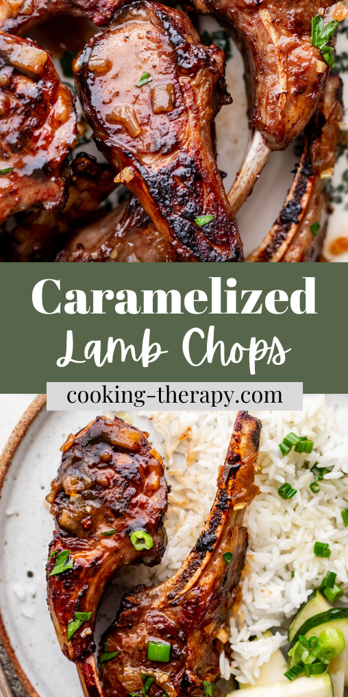 Vietnamese caramelized lamb chops Pinterest